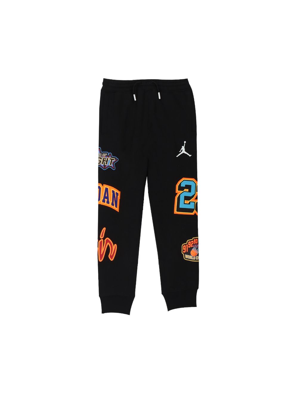 Shop Air Jordan Jumpman Pack Fleece Youth Pants Black