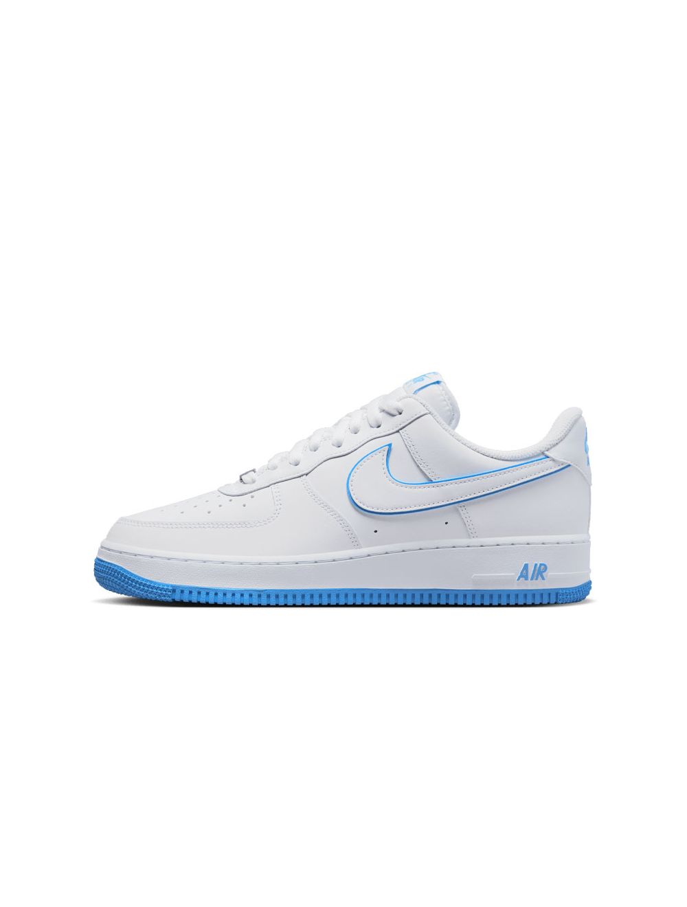 Shop Nike Air Force 1 07 Sneaker Mens White Blue | Studio 88