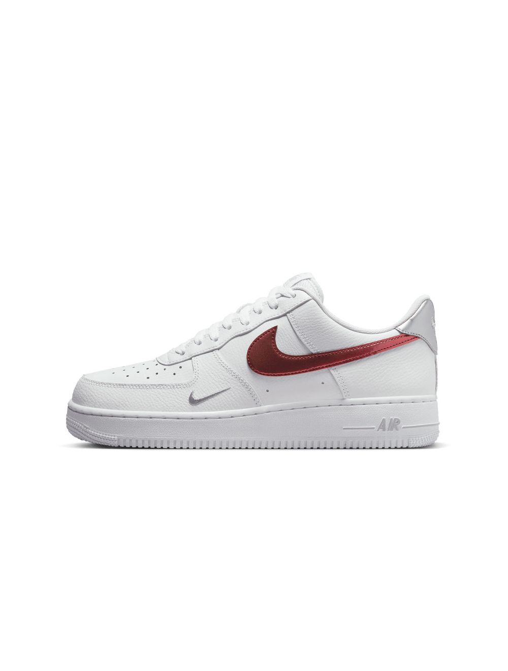 Nike Air Force 1 07 Sneaker Mens White And Red