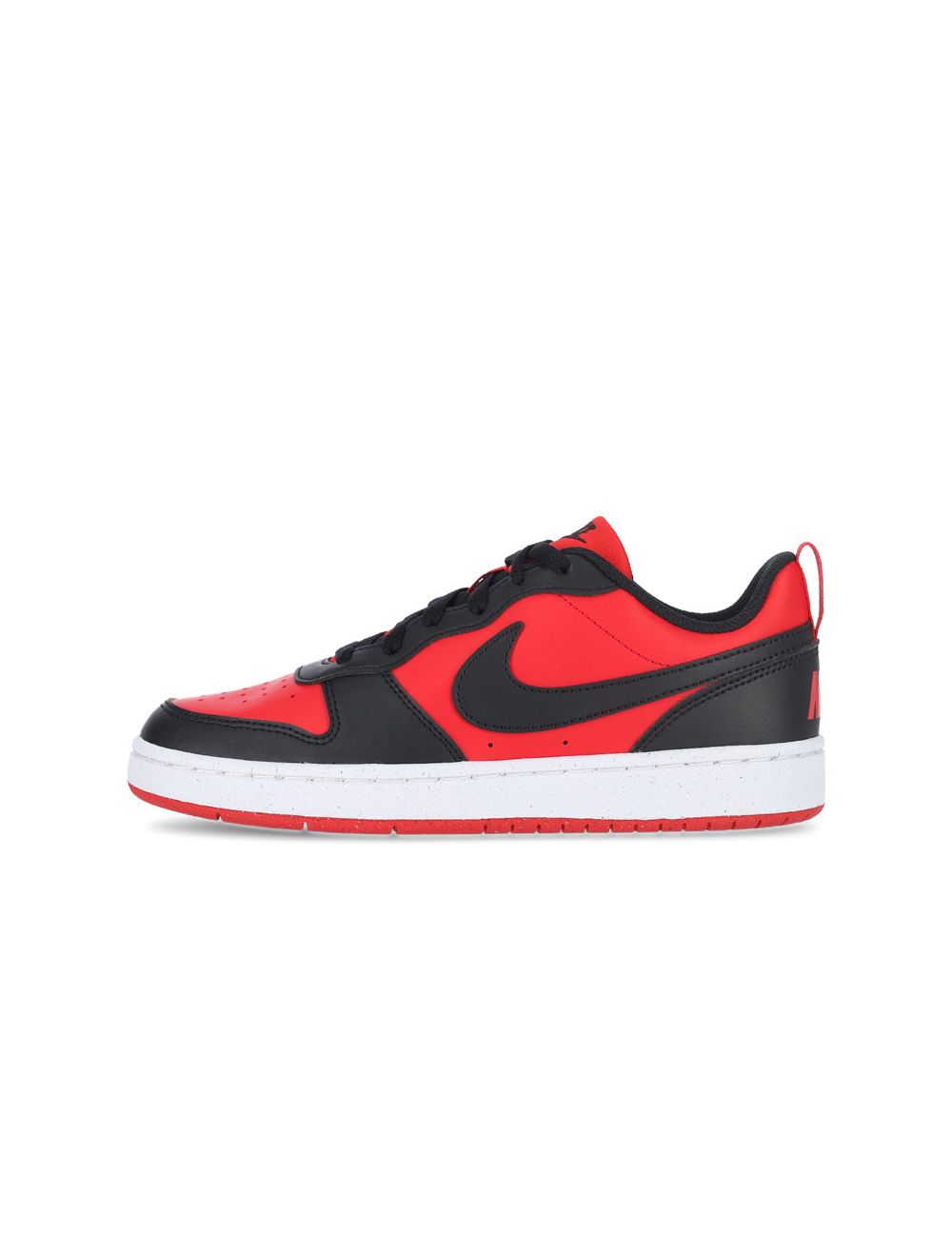Nike Kids Black Red Silver Leather Low Top Athletic Shoes Boys Size 7Y -  beyond exchange