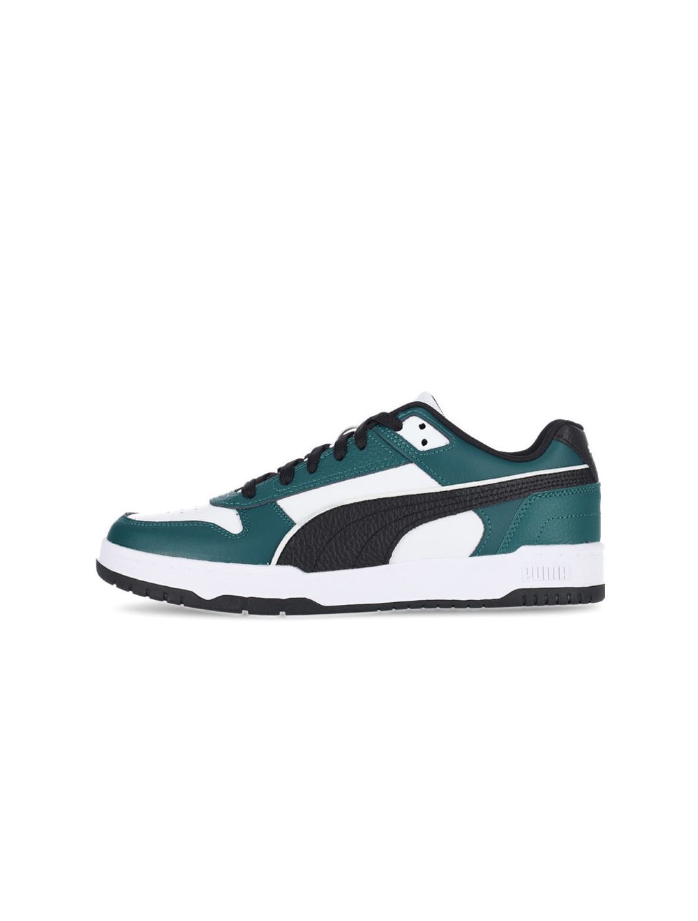 Shop Puma RBD Game Low Sneakers White Green | Studio 88