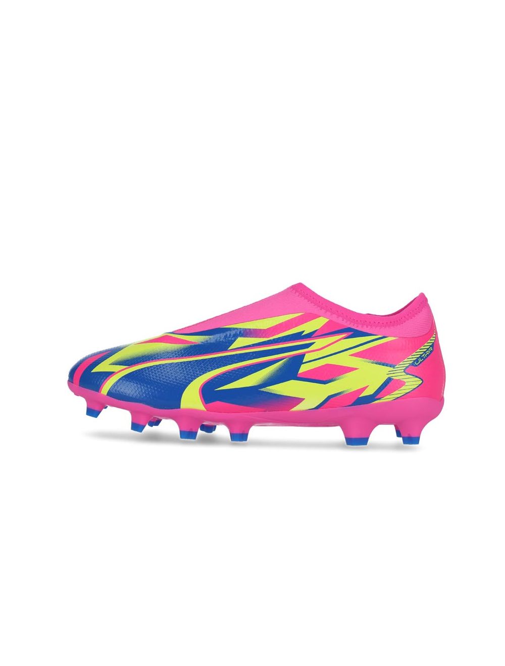 Shop Puma Ultra Match LL Energy FG/AG Youth Soccer Boots Pink/Yel