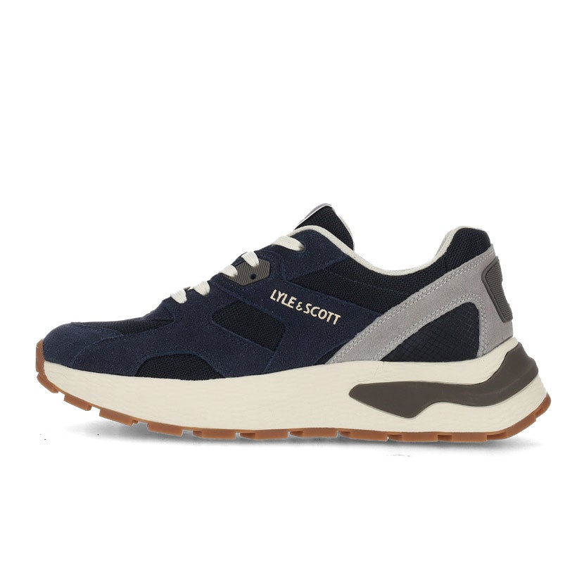 Lyle & Scott Logan Quattro Sneaker Mens Blue | Studio 88