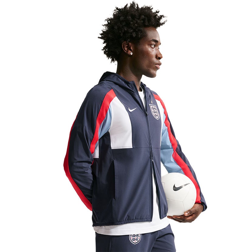 Nike England Energy Dri-FIT Soccer Jacket Mens Navy/White | Studio 88