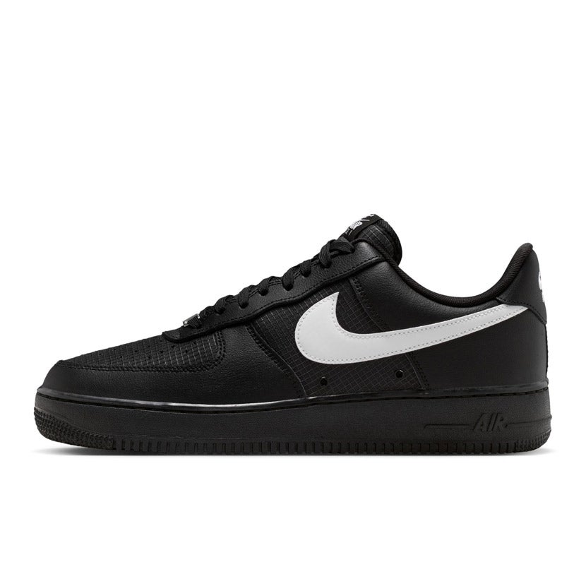 Nike Air Force 1'07 LV8 Tech Sneaker Mens Black/White | Studio 88