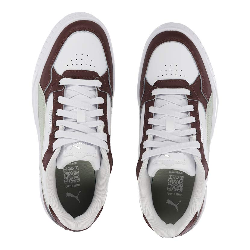 Shop Puma Karmen 2 Idol Sneaker Womens White/Rich Cocoa | Studio