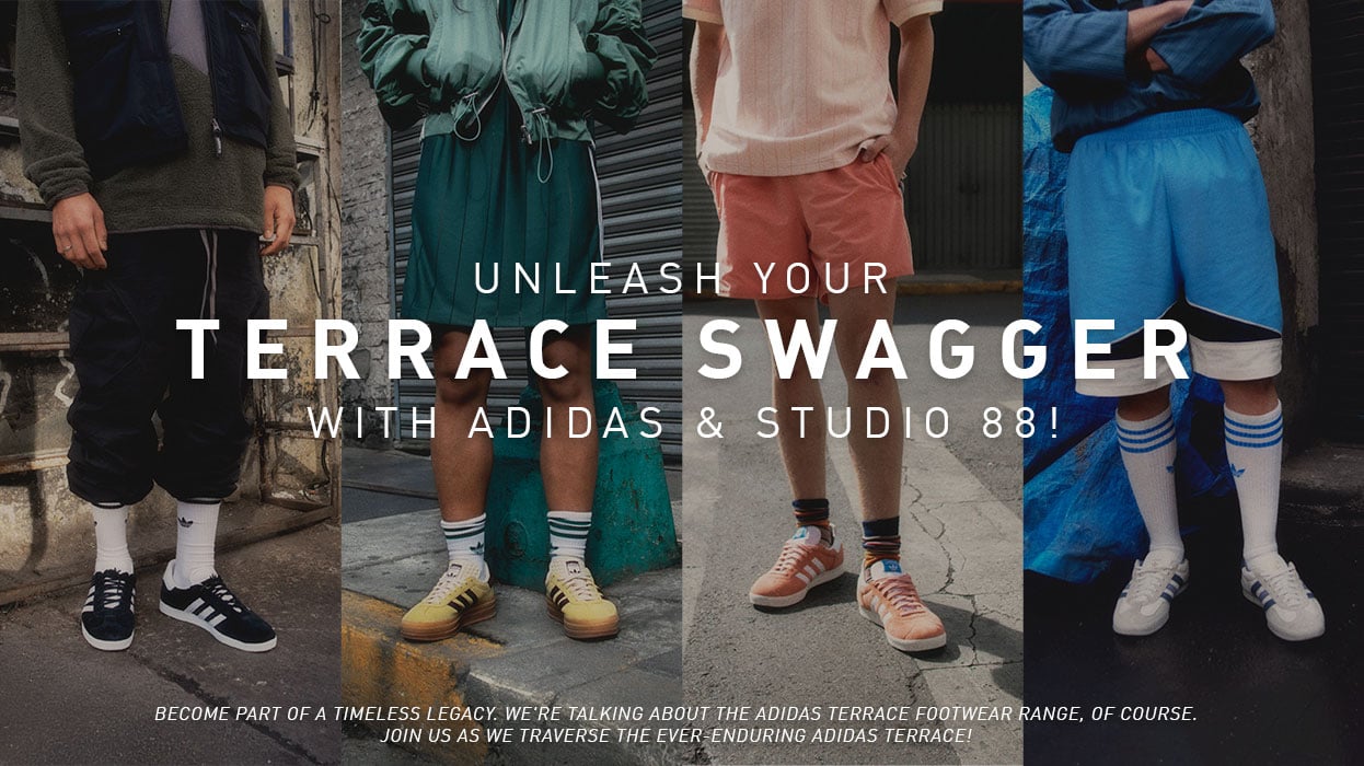 Unleash Your Terrace Swagger with adidas & Studio 88!