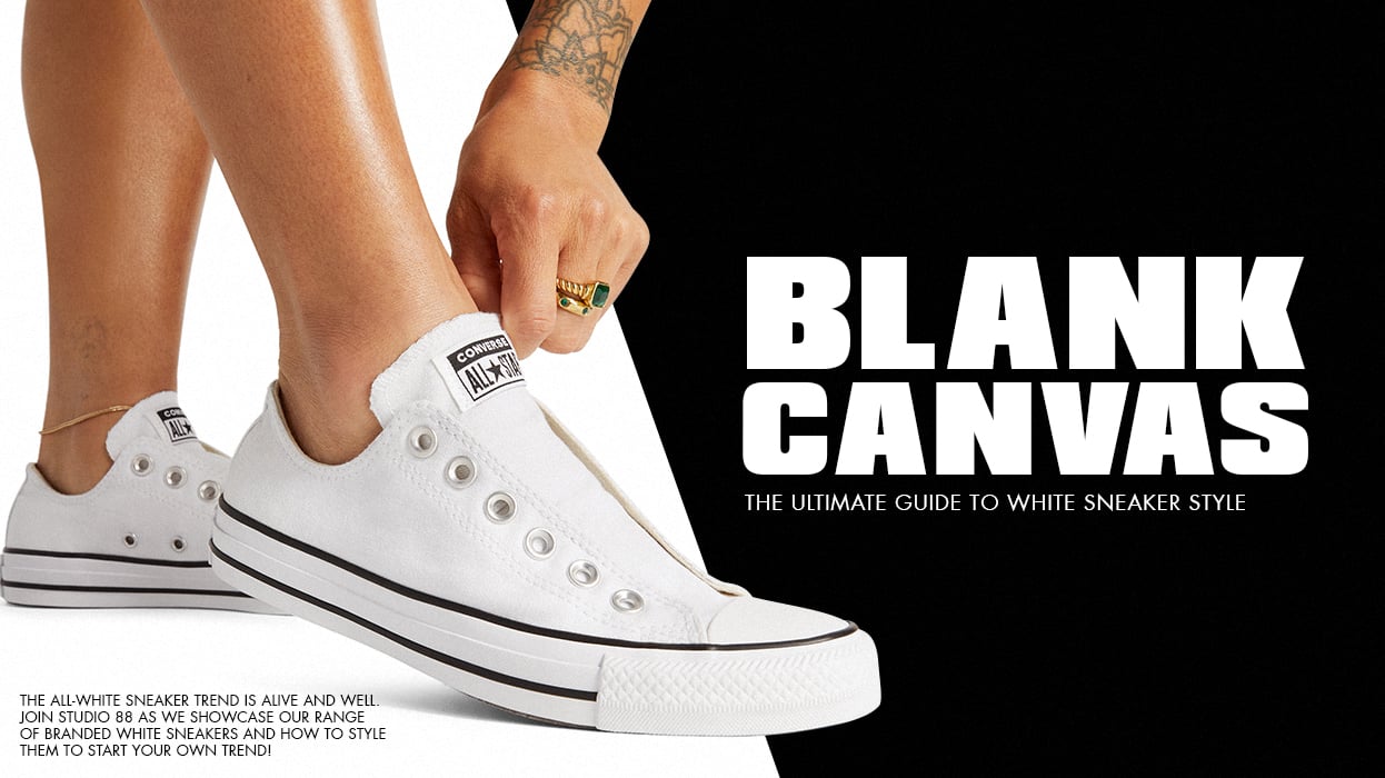 Blank Canvas: The Ultimate Guide to White Sneaker Style