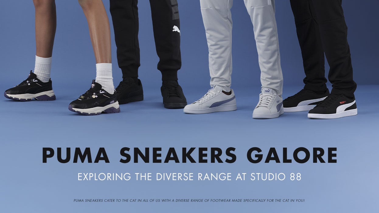 Puma Sneakers Galore: Exploring the Diverse Range at Studio 88