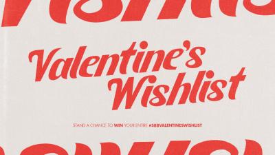 Studio 88 Valentine's Day Wish List Competition!