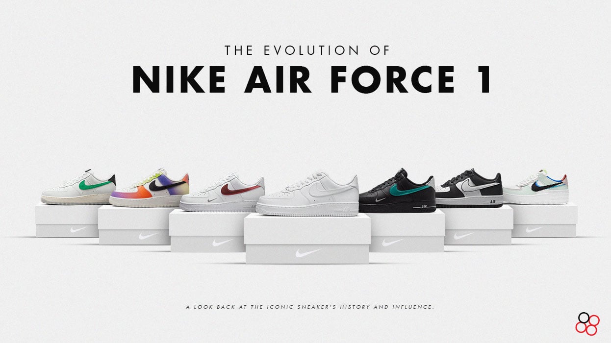 The Evolution of Nike Air Force 1: A Look Back at the Iconic Sneaker's History and Influence. - Feature 88 Articles |