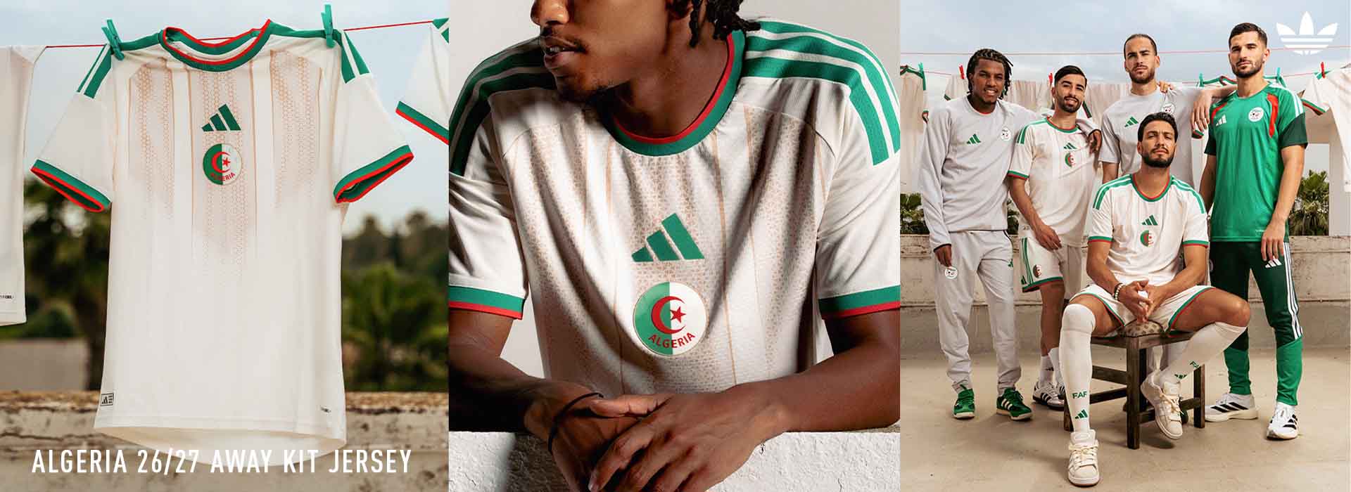 Algeria National Jersey Desktop Banner