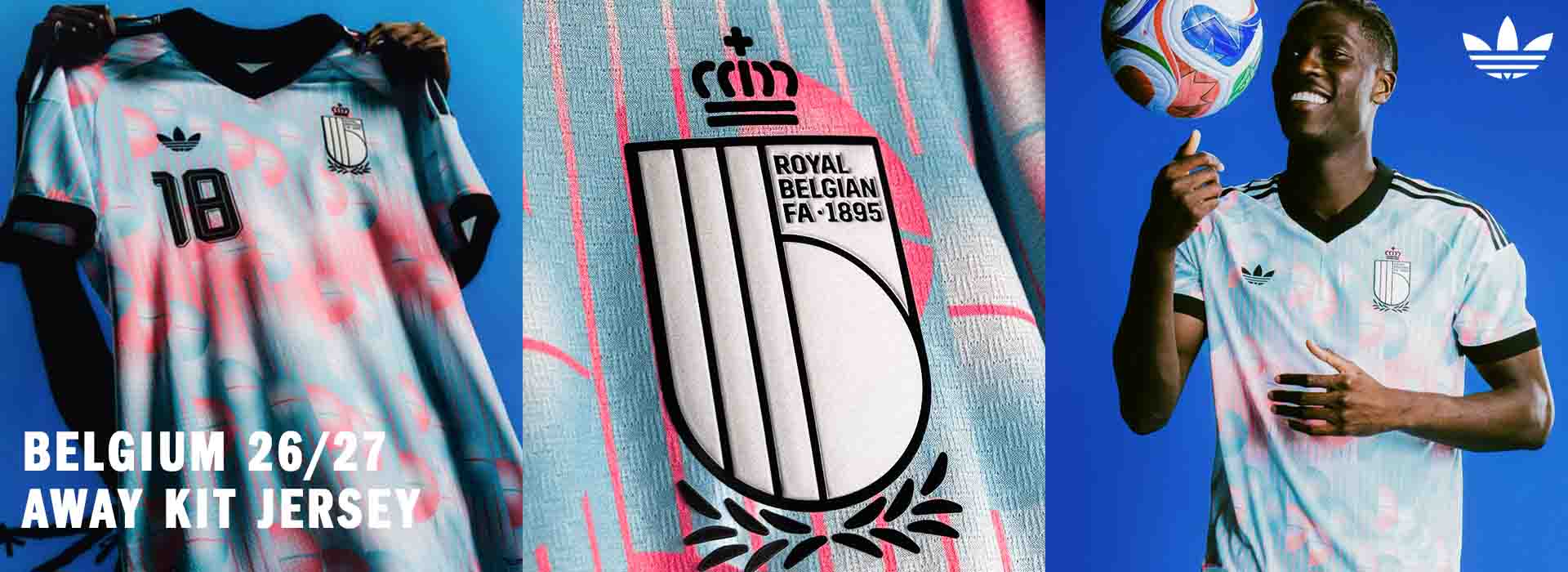 Belgium National Jersey Desktop Banner