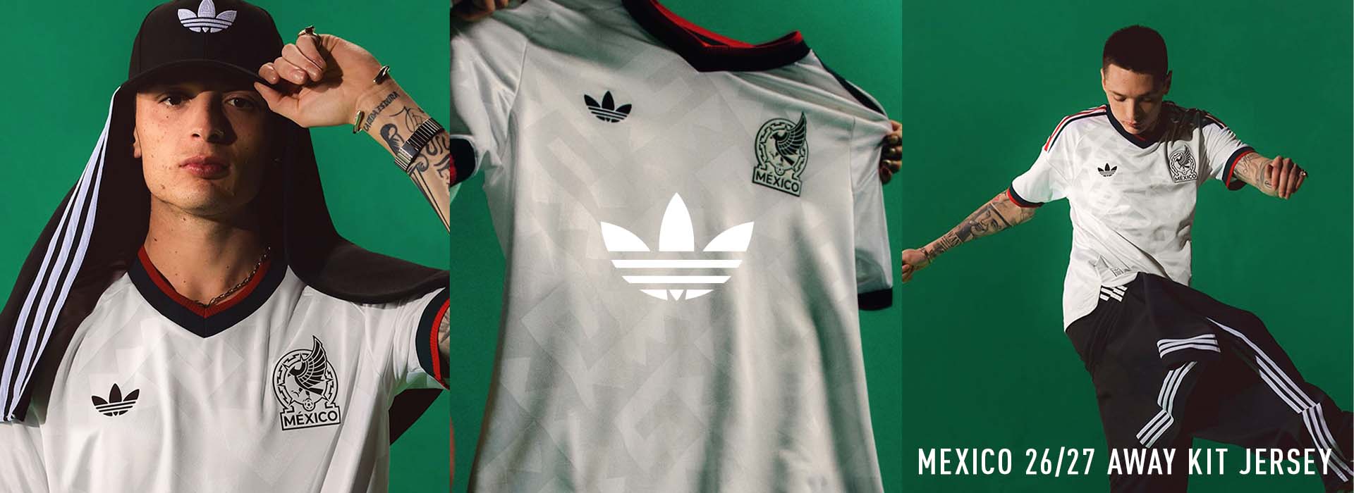 Mexico National Jersey Desktop Banner