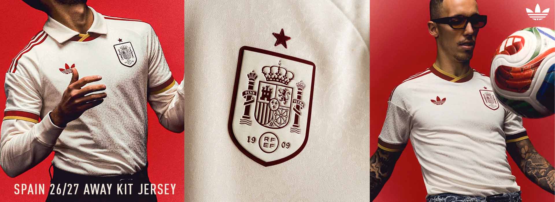 Spain National Jersey Desktop Banner