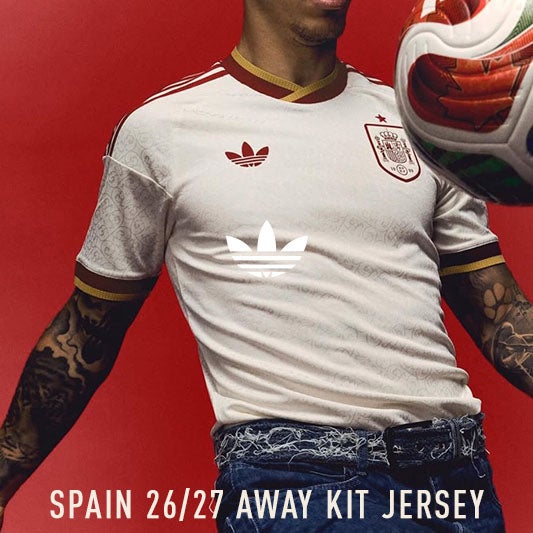 Spain National Jersey Mobile Banner