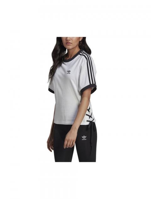 Shop adidas Originals Always Original Laced T-shirt Womens White
