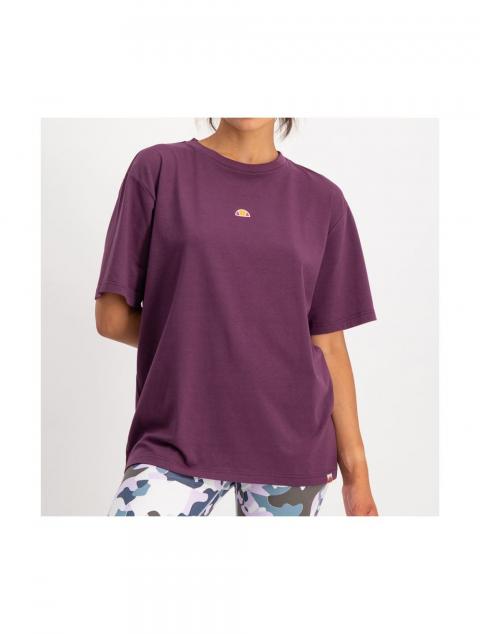 ellesse Oversized T-shirt Womens Grape Wine