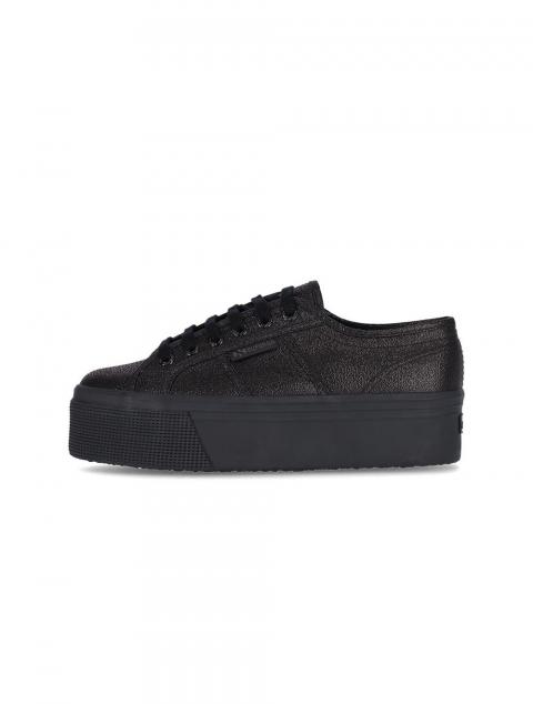 Shop Superga 2790 Lame' Glitter Platform Sneaker Womens Total Bla
