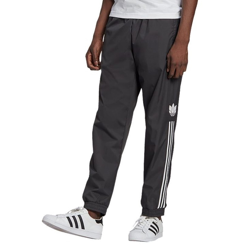 adidas Originals 3D Trefoil Stripe Track Pants Mens Black White
