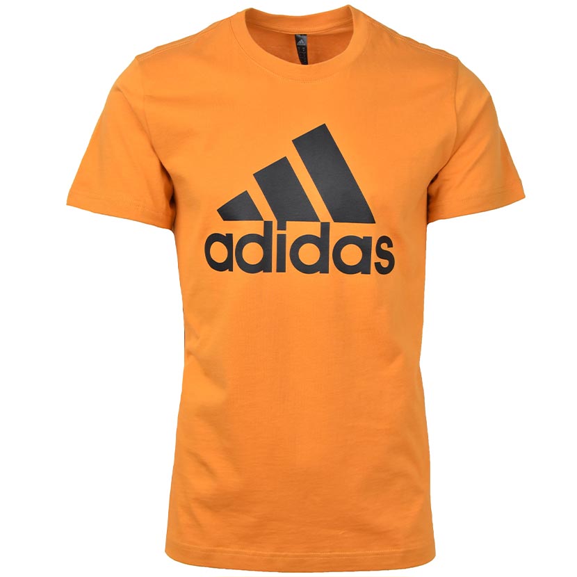 adidas Performance SJ T Focus T-shirt Mens Glow Orange Black