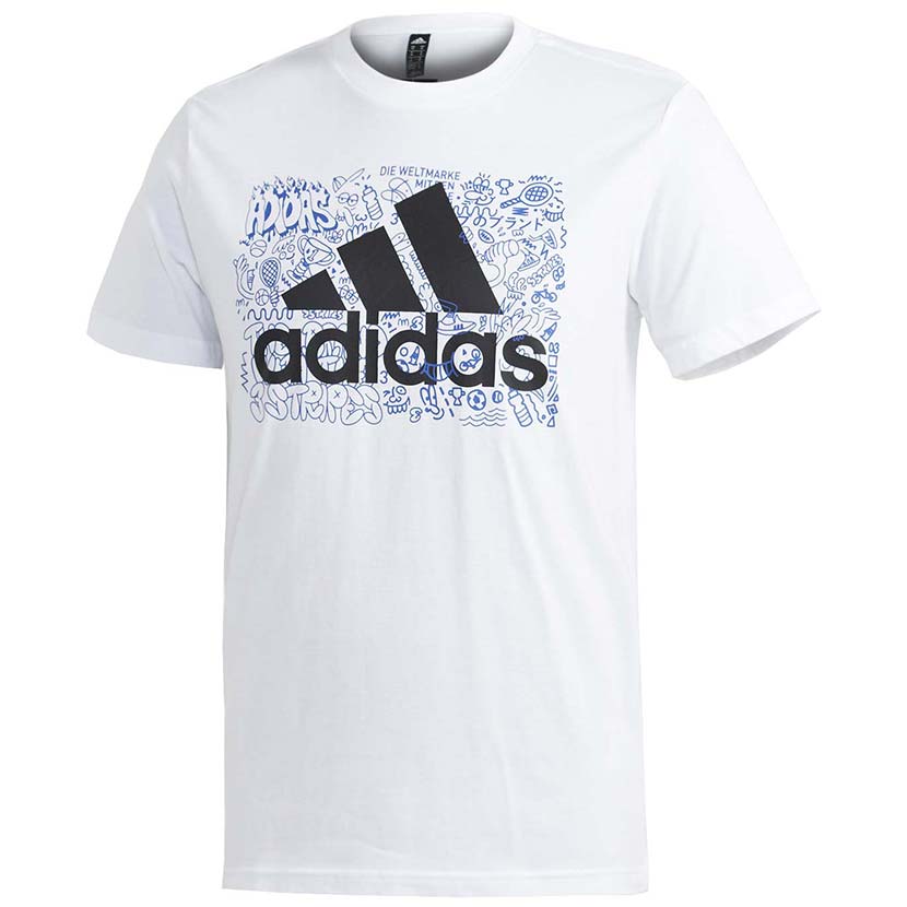adidas Performance DDLBMB LT T-shirt Mens White Black