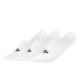Shop adidas Originals No-Show Socks 3 Pairs White at Studio 88 Online