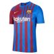 Shop Nike F.C. Barcelona 2021/22 Stadium Home Replica Jersey Soar Pale Ivory at Studio 88 Online