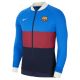 Shop Nike F.C. Barcelona Full-Zip Football Jacket Mens Red Ivory at Studio 88 Online