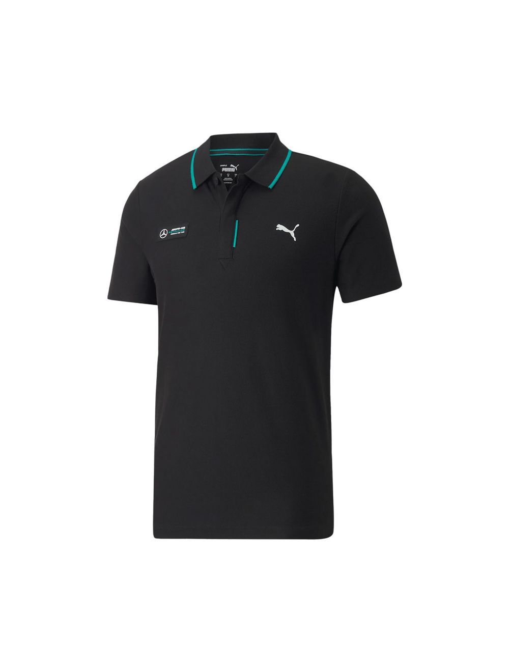 Shop Puma Mercedes AMG Petronas Motorsport F1 Mens Golfer Black
