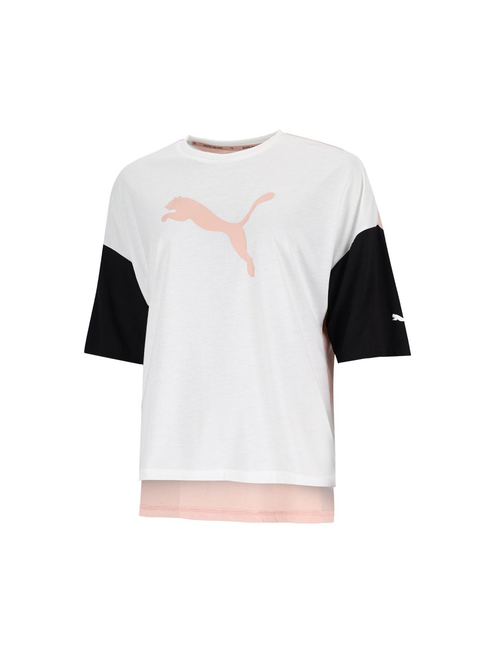 Shop Puma Modern Sports Fashion T-shirt Womens White Rose | Studi