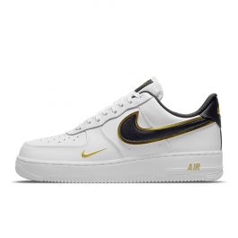Shop Nike Air Force 1 '07 LV8 Mens Sneaker White Metallic Gold Bl