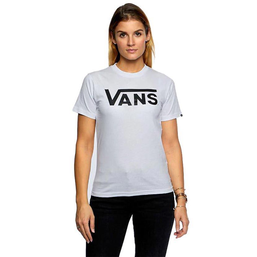Vans Classic T-shirt Womens White Black