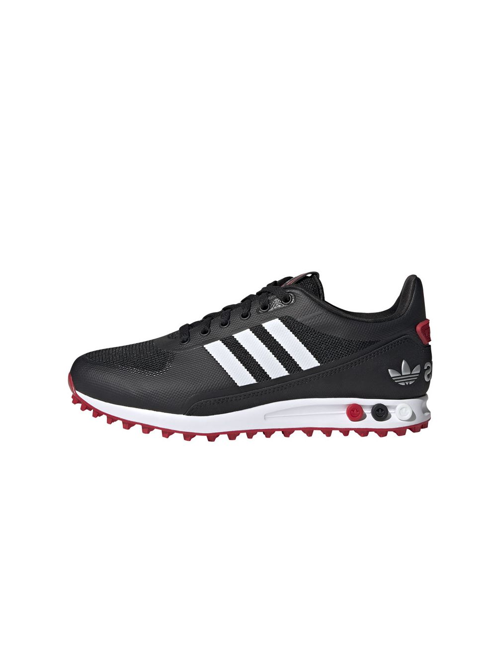 adidas Originals LA Trainer 2 Mens Sneaker Core Black Scarlet Red
