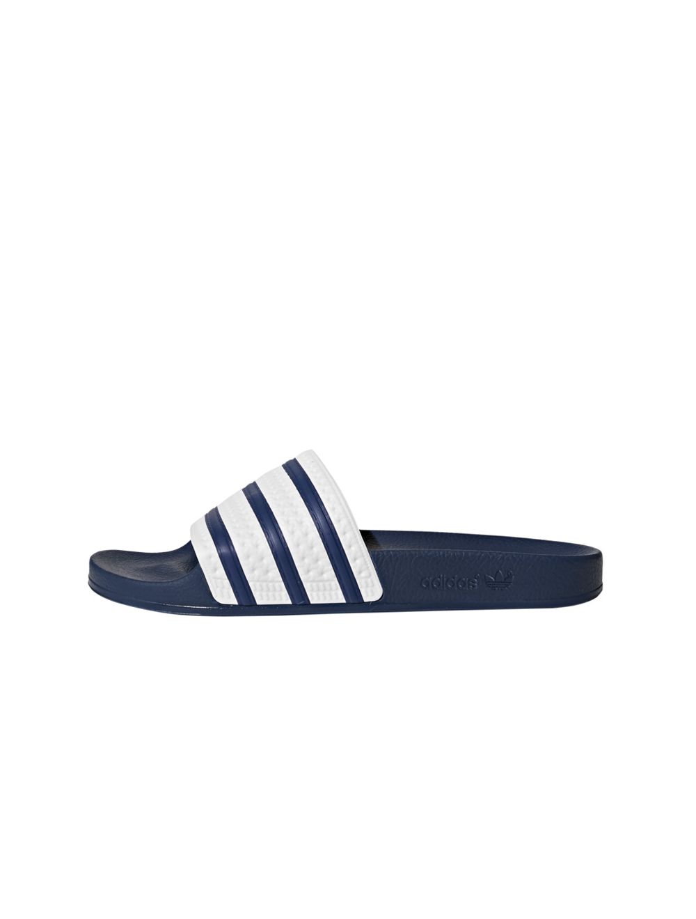 adidas Originals Adilette Slide Sandal Mens Blue White