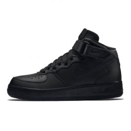 Buy Nike Air Force 1 Mid GS Youth Black Black | Studio 88