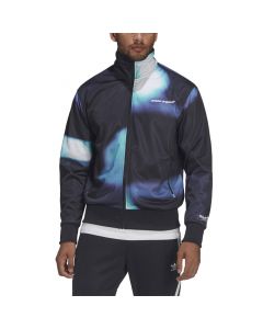 adidas Originals Graphics Y2K Track Jacket Mens Black Multicolor