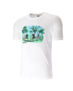adidas Originals SPRT Summer T-shirt Mens Tropical White