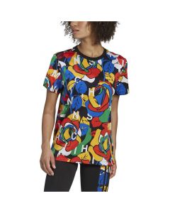 adidas Originals Rich Mnisi T-shirt Womens Black Multicolor