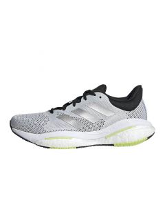 adidas Performance Solarglide 5 Mens Sneaker White Silver Pulse Lime