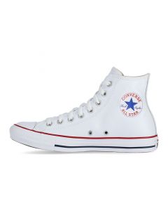 Converse All Star Hi Leather Mens Sneaker White
