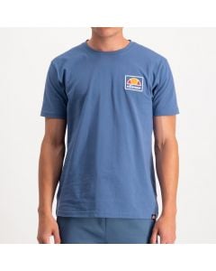 ellesse Core Essential Box Embroidered Logo T-shirt Mens China Blue