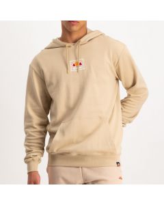 ellesse Embroidered Pullover Hoodie Mens Warm Sand