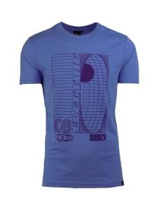 Grey Wolf Perspective Grid T-shirt Mens Easter Egg