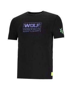 Grey Wolf Global Graphic T-shirt Mens Black