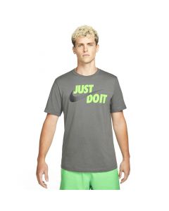 Nike Sportswear Just Do It Swoosh T-shirt Mens Iron Grey