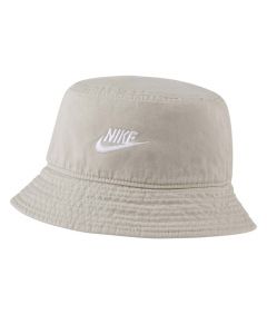 Nike Futura Bucket Hat Wash Light Bone
