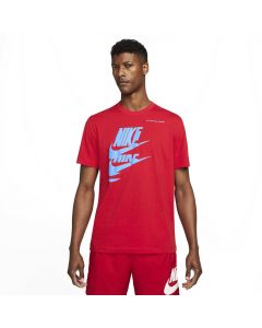 Nike Sportswear Essentials+ Sport 1 T-shirt Mens Real Red