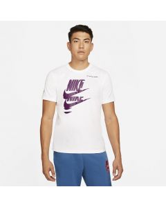 Nike Sport Essentials Glitched Mens T-shirt White Sangria