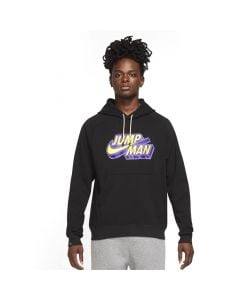 Nike Air Jumpman Fleece Pullover Mens Bold Black